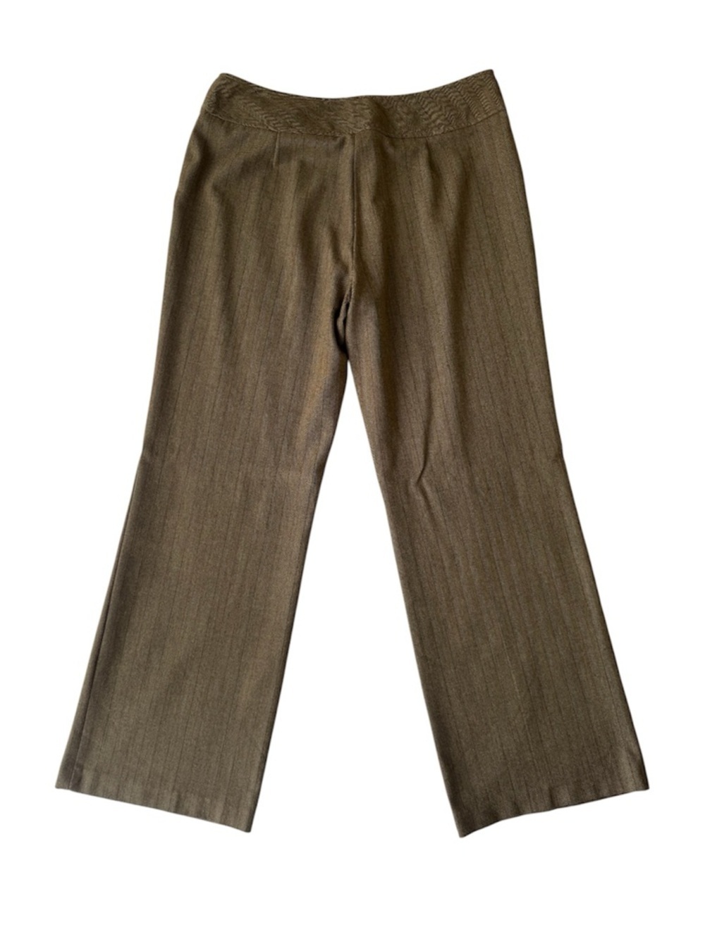 Woman's Brown Wide-Leg Dress Pants Size 14